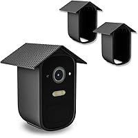 HOLACA 2 Pack Silicone Case Skin Compatible with eufyCam 2C eufyCam 2C Pro Home Security Camera System - Waterproof, Soft, Li