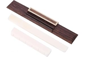 Dilwe Set di Dadi di Ricambio per Chitarra Bridge di Chitarra Classica Parte di Ricambio per Chitarra Classica