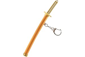 PIPI&W Porte Clef Katana One Piece, Porte Clé Manga, avec Porte Couteau, Cadeaux pour Les Amateurs D'anime