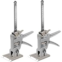 2 Vérins De Levage Multifonction | Capacité 400kg | Réglage Hauteur Précise | Aluminium Et Acier