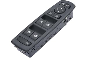 KAOLALI Botonera de Ventana 25400-0015R Interruptor Mando Elevalunas Compatible para Renault Megane Laguna III 2008-2016