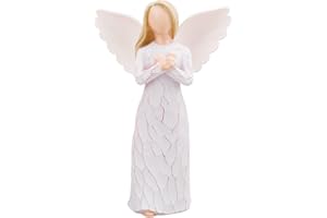 ACTLATI Guardian Angel Figurine, You Are So Loved ​- Hand Carved Praying Angel Sculpture, Encouragement Present, Home Decoration Birthday Present To Show Love, Gratitude,Emotional, Hope