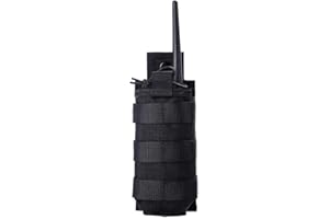 Kyrio Funda táctica universal para radio, de nailon, militar, para Baofeng, Motorola, Midland, Kenwood, CB, Walkie Talkies
