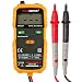 Produktbild Digital Multimeter Autorange, LAOYE Mini Portable Intelligenter Multitester Voltmeter Durchgangstester Berührungsloser Spannungsprüfer Messung von AC / DC Spannung, DC Strom, Widerstand, Dioden, Frequenz, Transistor, Auto Ranging Multi Meter mit Hintergrundbeleuchtung LCD