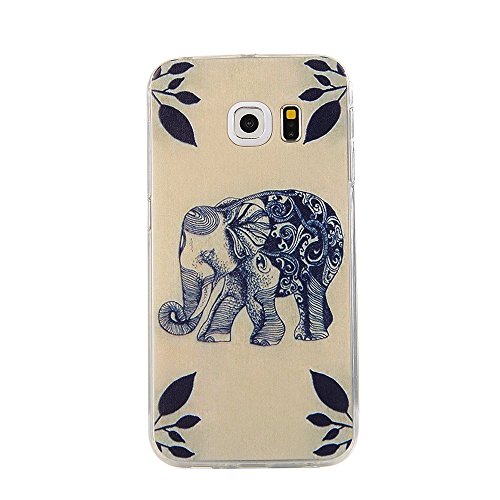 OuDu Funda para Samsung Galaxy S6 Edge Plus Carcasa Protectora Caso Silicona TPU Funda Suave Soft Silicone Case Cover Bumper Funda Ultra Delgado Carcasa Flexible Ligero Caja Anti Rasgu os Casco Anti Choque - Elefante Lindo OuDu Funda para Samsung Galaxy S6 Edge Plus Carcasa Protectora Caso Silicona TPU Funda Suave Soft Silicone Case Cover Bumper Funda Ultra Delgado Carcasa Flexible Ligero Caja Anti Rasgu os Casco Anti Choque - Elefante Lindo