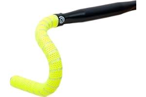 Bike Ribbon Bande de Guidon Souple Eolo, Unisexe, Mixte, Lenkerband Eolo Soft, Jaune Fluo