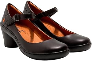 ART 1440 Alfama, Zapatos planos Mary Jane, Mujer, Negro, 42 EU