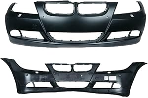 ‎DM AUTOTEILE DM Autoteile 6272 Stoßstange vorne grundiert für SRA/PDC kompatibel für BMW 3er E90 E91 Baujahr 2005-2008 Made in Europe