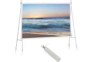 XGIMI 2025 Nouvel Écran de Projection Portable Extérieur 70" Pliable et Léger – Camping/Jardin Compatible avec MoGo 3 Pro/Elfin Flip/Halo+/Horizon Ultra Projecteurs Longue Portée | HD/4K HDR10+