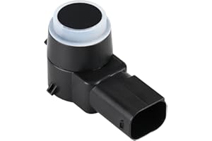 Hlyjoon PDC Capteur de Stationnement, 9663821577 6590EF Ultrasons Radar de Recul d'aide, Capteur de Contrôle de Distance de Voiture 5x3cm/2x1.2" pour Peu Partner 307 308 407 C4 C5 C6 RCZ 1.6L 2.0L