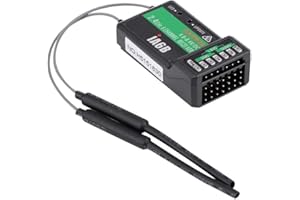 Jadpes FS-iA6B-Empfänger, RC Empfänger, Flysky FS-IA6B IA6B 2.4G 6CH RC Empfänger PPM für FS-I6X FS-I6S I8 RC Sender für FS-GT2 FS-GT2B FS-GT3B FS-GT3C FZ-IT4S RC Auto Boot