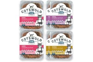Cotswold RAW Complete Cat, Raw Cat Food, GWF Nutrition, Premium British Meat Raw Food for All Cats, Frozen Cat Meal, Mixed Mince – 6kg