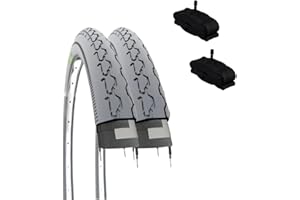 ECOVELO Copertoni 24 X 1 3/8 Cubiertas, Gris