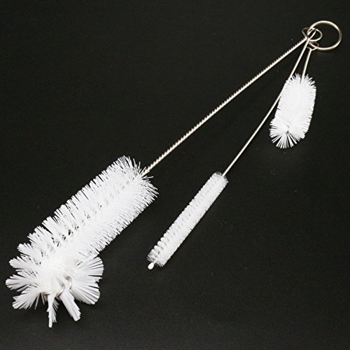 Bottle Cleaning Brushes 3pcs Kitchen Nylon Clean Brush Set(L.&G.) by Living and Giving