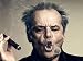 Produktbild PHOTOGRAPHY PORTRAIT ACTOR JACK NICHOLSON CIGAR SMOKE RING 18X24'' PLAKAT POSTER ART PRINT LV11023