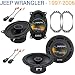 Jeep Wrangler 1997-2006 Factory Speaker Replacement Harmony R46 R65 Package RS.15693.00