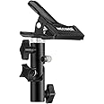 Neewer 3 PCS Supporto per Morsetto in Metallo Resistente per Studio Fotografico con Attacco per Supporto Luce da 5/8" per Rif