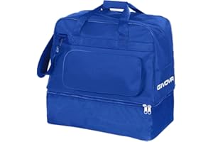 DANZA IN VETRINA Borsa Revolution Big con Fondo Rigido Vano Portascarpe B030 Uomo Donna Ragazzo Borsone Palestra Fitness Allenamento Sport Calcio Calcetto