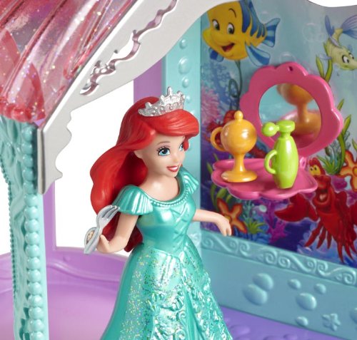 Disney Princess Little Kingdom Magiclip Ariel's Room Playset