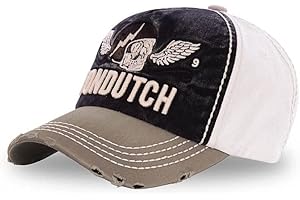 Von Dutch Casquette Homme & Femme 100% Coton, Casquette Baseball, Toutes les Saisons, Confortable et Doux