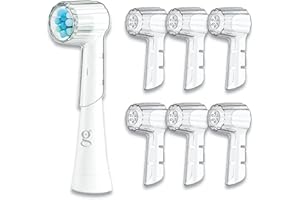 Good4u® - Pack de 6 Fundas para Cepillo Eléctrico, Protector de Cabezales Compatible con Oral B iO, con Bolsa Individual, Protección contra Polvo y Suciedad