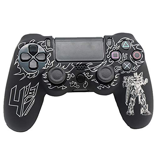 Preisvergleich Produktbild Schutzhülle für Playstation 4 PS4 Controller, Jamicy® Silikon Gummi Fall, Hautgriffabdeckung (Weiß)