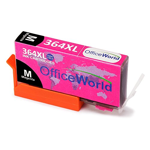 OfficeWorld Kompatible Patronen Ersatz für 364XL Patronen Hohe Kapazität Kompatibel für Photosmart 5510 5511 5512 5514 5515 5520 5522 5524 6510 6520 6512 6515 7510 7520 7515 B8550 B8558 B110c B010a C5370 C5383 C5388 C6324 C6380 D5460 D7560 C310a C410a B209a B210a HP Deskjet 3070A - 8