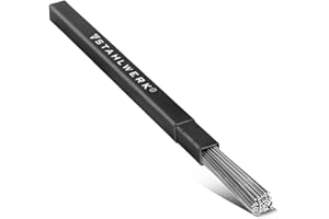 STAHLWERK WIG Schweißstäbe Edelstahl Ø 1,6 x 500 mm ER307Si – 2 kg (erhältlich in Ø 1,6 und 2,4 mm), hochlegierter Schweißzusatz, korrosionsbeständig, für gängige WIG-Geräte, für hochlegierte Stähle