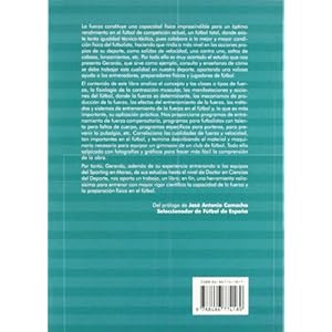 El entrenamiento de la fuerza en el futbol