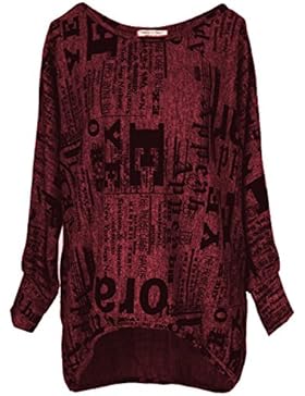 Emma & Giovanni - Oversize Langarmshirt / Pullover- Damen