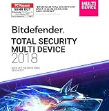 Bitdefender Total Security Multi Device 2018/2019 - 3 Jahre / 5 Ger�te + VPN - 