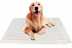 Ostlttyn Dog Bed Washable 105x70 cm Crate Mattress for Small Medium Large Dogs Waterproof Ultra Soft XL Orthopedic Dog Beds Mat with Anti-Slip Bottom