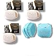 Zee Drugs Ticknil Pet Soap Kills Fleas,Ticks,Lice Mosquitoes&Clean The Skin(Pack Of 3 Soaps)With Silicone Bath Brush