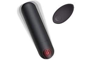 AUPLAY Minivibrator für Sie, Bullet Vibratoren mit Kabellos Fernbedienung, Klitoris und G-Punkt Stimulation Massagestab für F
