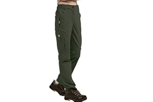 Jessie Kidden Walking Trousers Women Cargo Pants Waterproof Summer Lightweight Quick Dry Convertible Stretch Outdoor Casual UPF 50 Running Cycling Zip Off Capri