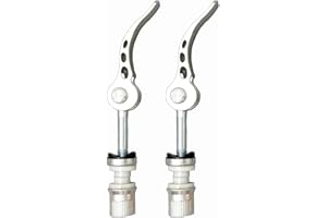 DAZISEN Accesorios de Bicicleta - Abrazadera de Poste de Asiento de Bicicleta de Liberación Rápida Ligera y Duradera