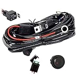 Die Kabelbaum können eingebaut werden, damit Ihnen die Steuerung der KFZ Scheinwerfers noch einfacher gelingt.