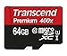 Produktbild Transcend TS64GUSDU1PE UHS-I Premium Micro SDXC 64GB Class 10 Speicherkarte (400x) [Amazon frustfreie Verpackung]