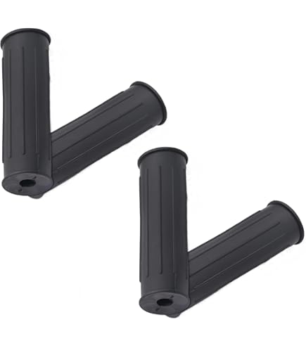 Poignée Caoutchouc Antidérapante Vélo Chariot Poignées De Brouette En Caoutchouc - Lot De 4 - Pour Vélo, Fauteuil Roulant, Moto, Chariot - 25 Mm Poignées Antidérapantes Vélo