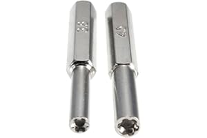 iMinker 3,8mm + 4.5mm acier tournevis Sécurité Bit Set Tool (5cm de longueur) Ouvert pour NES SNES N64 Super Nintendo 64 GameBoy et GameCube Systems (1 jeu)