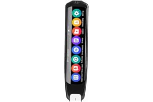 Smart Voice Translator Penna, Translator Penna för Dyslexi Support 8 Språk Offline Översättning 113 Språk Translator Device D