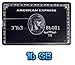 Produktbild UK A2Z ® American Express schwarz 16GB USB Flash Drive / Memory Stick in Form einer Kreditkarte
