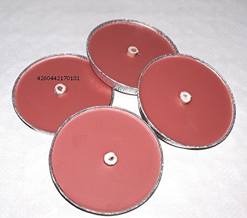 Partylichter Flammschalen 4er-Set. Stimmungslichter Leuchtschalen EU-Qualität