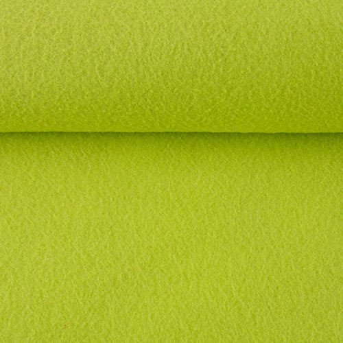 Filz, Filzstoff, Dekorationsfilz, Bastelfilz, Breite 92 cm, Dicke 1,5 mm, Preis pro lfm, verschiedene Farben (lime)
