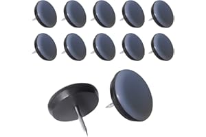 HICYCLE2 Deslizadores de muebles para alfombras y suelos de madera dura, deslizadores adhesivos para muebles (25 mm x 25 mm)