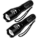 Produktbild Taktische Taschenlampe, 2er-Pack, Tac Light Taschenlampe – wie auf TV XML T6 – hellste LED-Taschenlampe mit 5 Modi, verstellbare Wasserdichte Taschenlampe für Radfahren, Camping