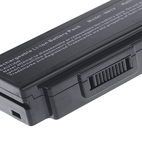 Vinteky® 5200mAh Hochleistung Laptop Ersatzakku für ASUS N61, N61J, N61JQ, G50, G51, M50, M60, N43, N53, X55, X57, X64 Series Kompatibel:A32-M50,A32-N61, A32-X64, A33-M50, L062066, L072051, L0790C6, 15G10N373800, 70-NED1B1000Z, 70-NED1B1200Z, 70-NED1B2000Z, 70-NED1B2100Z, 70-NED1B2200Z, 70-NTS1B2000Z, 70-NWF1B1000Z, 70-NWF1B2000Z, 70-NXP1B2000Z, 70-NXP2B1000Z, 70-NZT1B1000Z, 90-NED1B1000Y, 90-NED1B2100Y, 90-NWF1B2000Y - 4