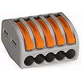 WAGO 222-415 CLASSIC-Verbindungsklemmen, 5-Leiter, 40 Stück