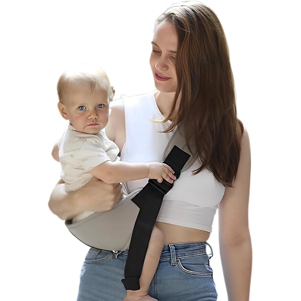 Marsupio Portabebè CPJJ - Fascia Neonato 0-36 Mesi, Nero, Traspirante - Foto 7
