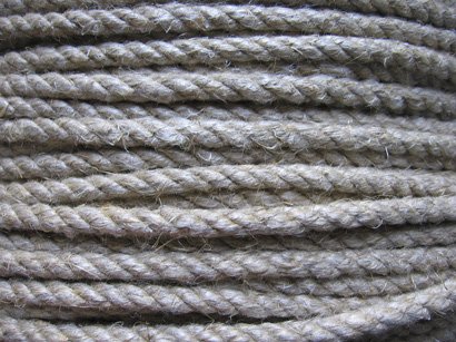 Hanfseil – Hanf-Seil Durchmesser 4 mm – 100 Meter auf Scheibenspule – 100% Naturhanf - 2